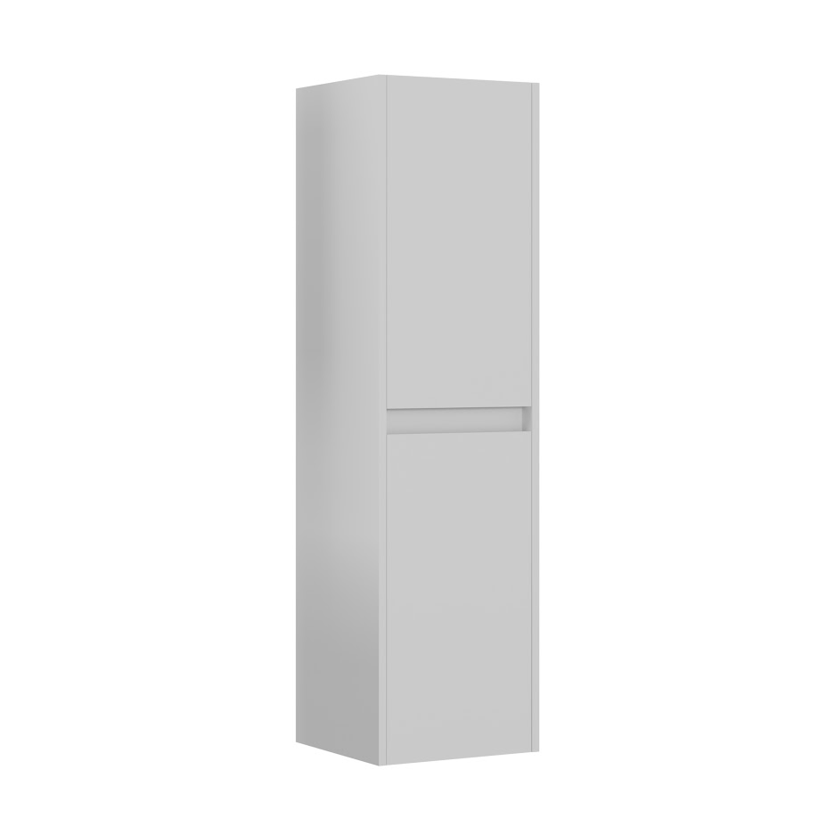 Orka Side 40 cm Banyo Boy Dolabı | Demonte | Mat Beyaz