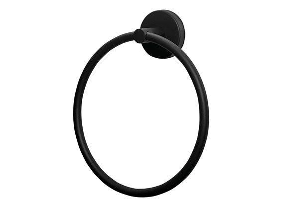 Creavit Drop Yuvarlak Havluluk Mat Siyah DR27005S - Banyovit