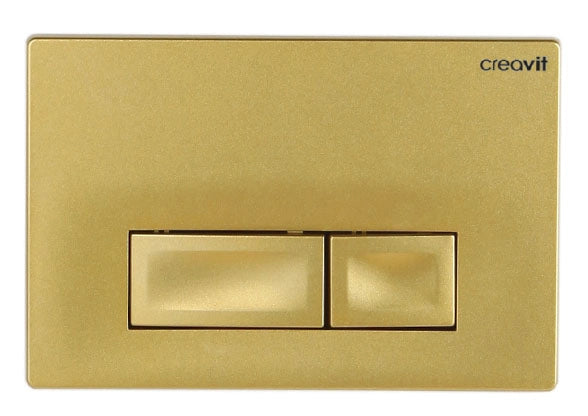 Creavit Ore Altın Gold Boyalı Kumanda Paneli Buton GP3006.00 - Banyovit