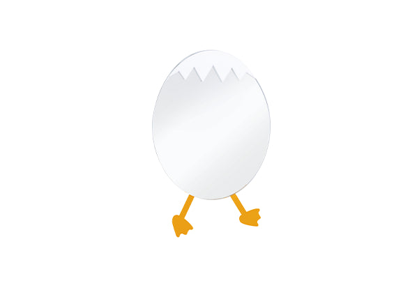 Creavit Ducky Büyük Ayna Yumurta Figürlü Çocuk DC30035-B - Banyovit