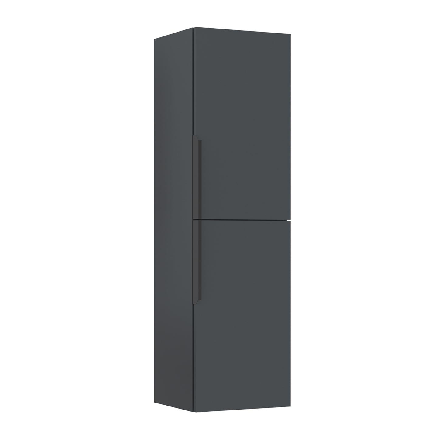 Orka Pure 40 cm Banyo Boy Dolabı | Mat Antrasit