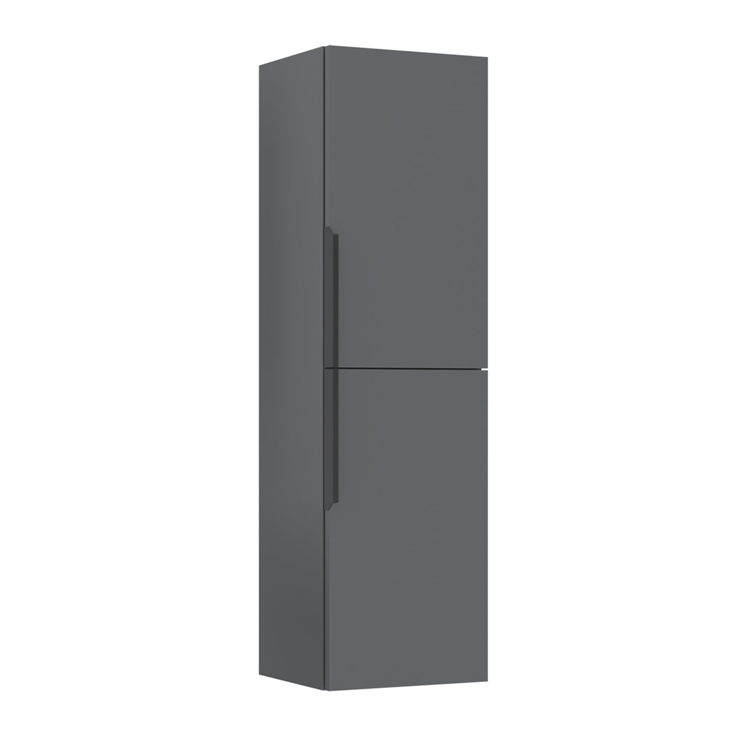 Orka Pure 40 cm Banyo Boy Dolabı | Mat Gri
