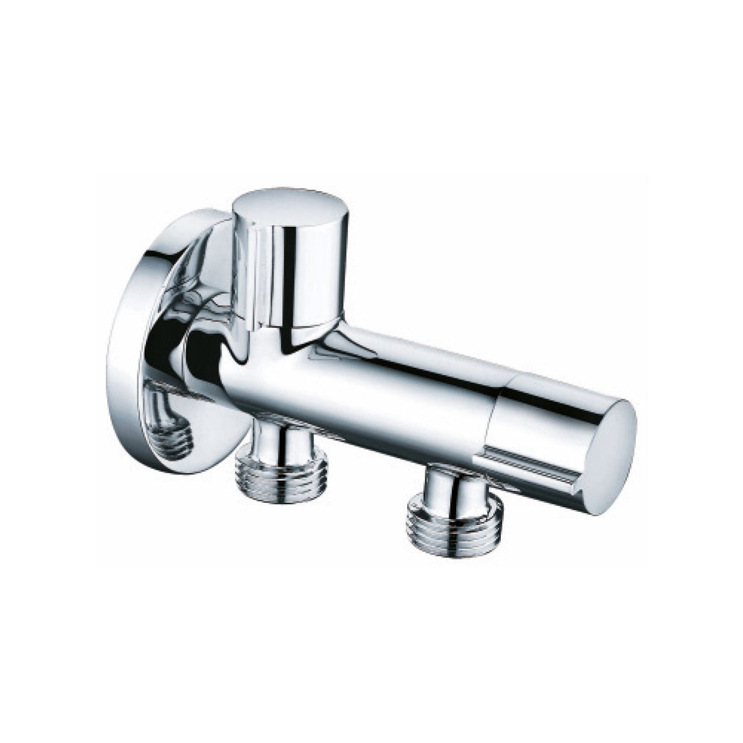 Creavit Ara Musluk Çift Su Çıkışlı Krom 3/8 - 3/8 JK003