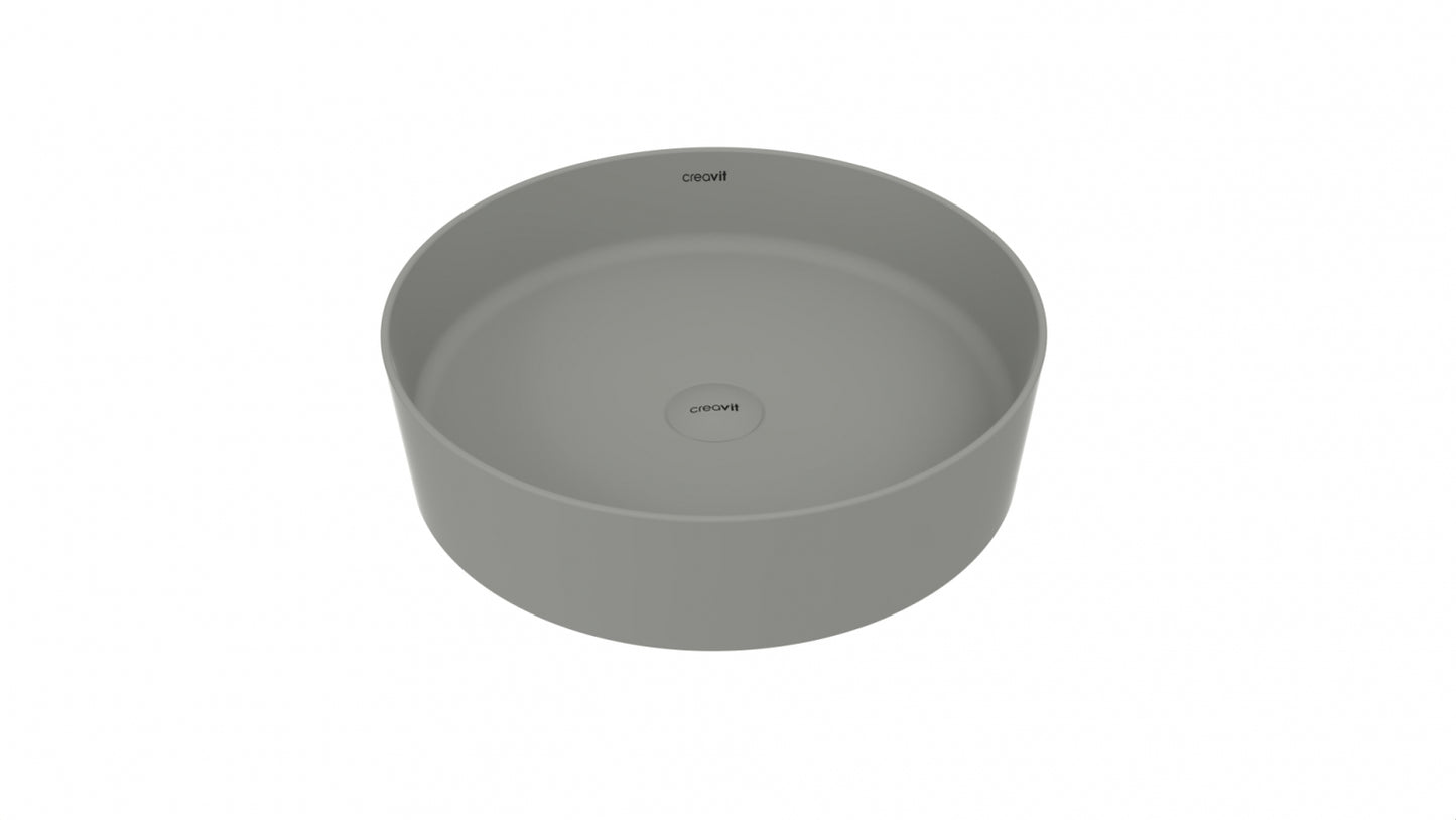 Creavit Loop Çanak Lavabo Cool Grey LP145-00CG00E-0000 - Banyovit