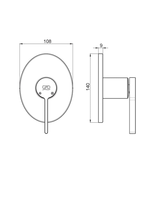 Gildo Ankastre Duş Sıva Üstü Grubu Krom Sud165 Gpd - Banyonline