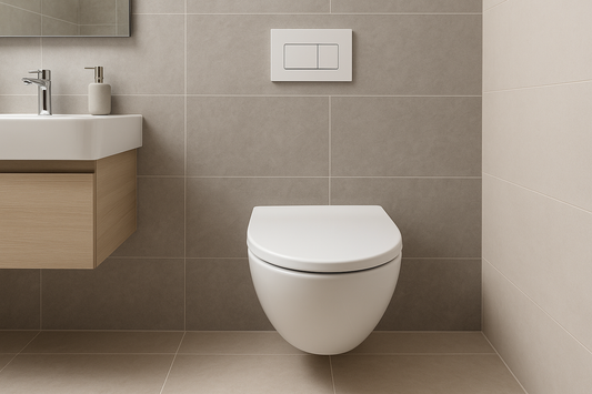 Gömme Rezervuar ile Modern Banyo Dekorasyonu