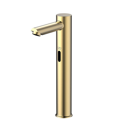 Gpd Fotoselli Set Üstü Gold Altın Lavabo Bataryası (Çift Su Girişli) Flb07-A