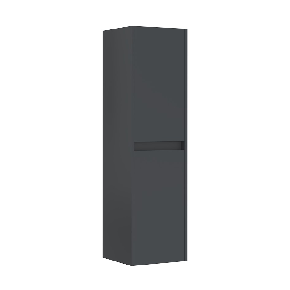Orka Side 40 cm Banyo Boy Dolabı | Demonte | Mat Antrasit