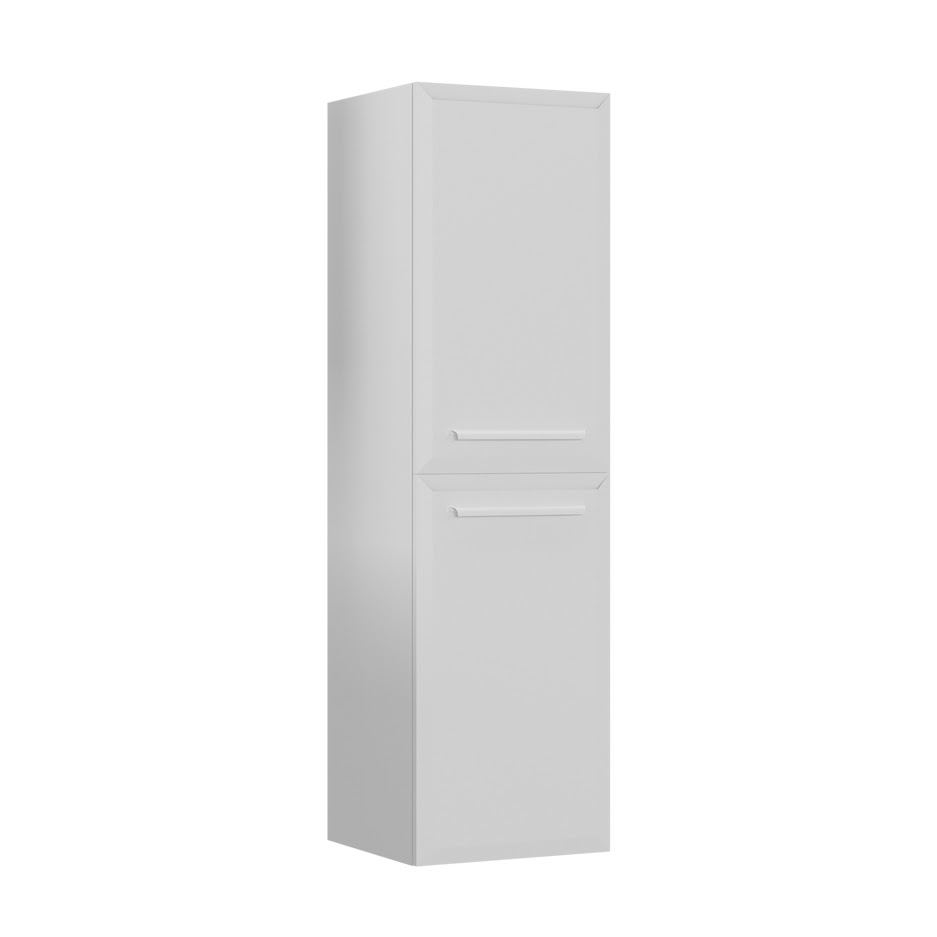 Orka Nuvola 40 cm Banyo Boy Dolabı | Parlak Beyaz