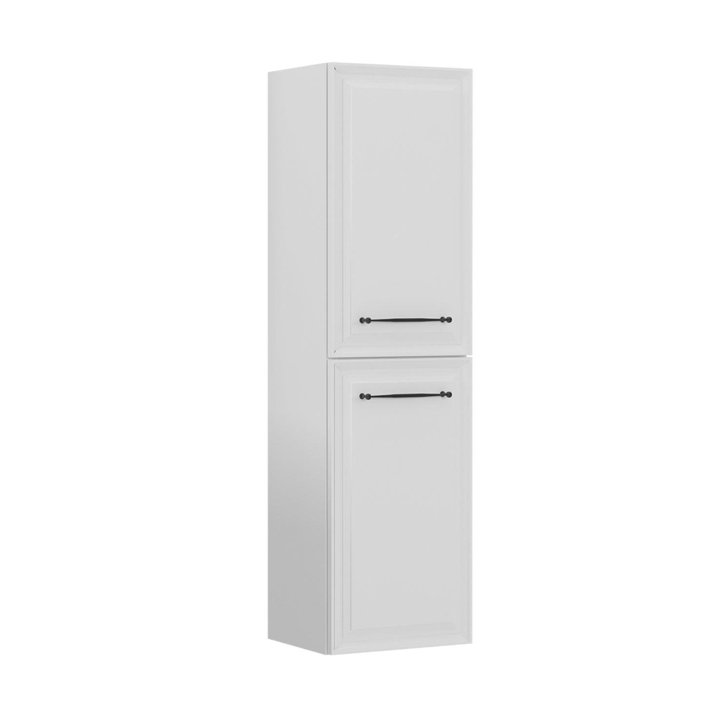 Orka Design 40 cm Banyo Boy Dolabı | Mat Beyaz