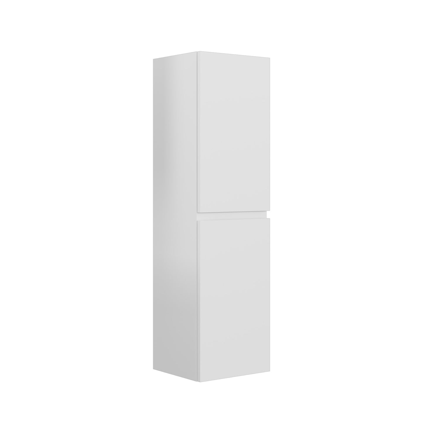 Orka Desna 40 cm Banyo Boy Dolabı | Mat Beyaz