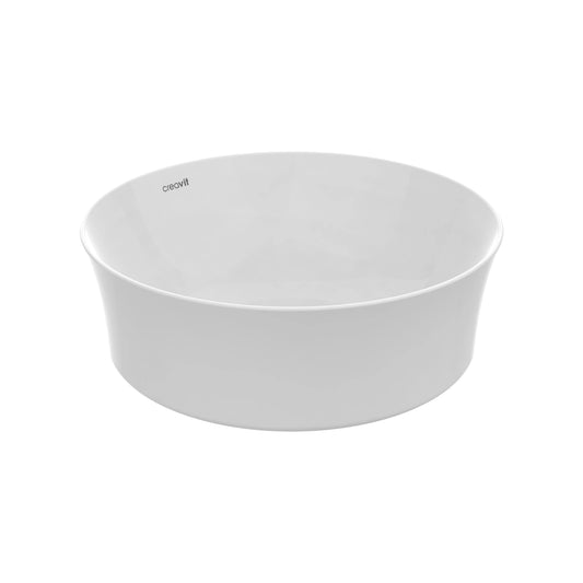 Creavit Fiore Tezgah Üstü Çanak Lavabo Ø40 cm – Çanak Lavabo FI140-00CB00E-0000