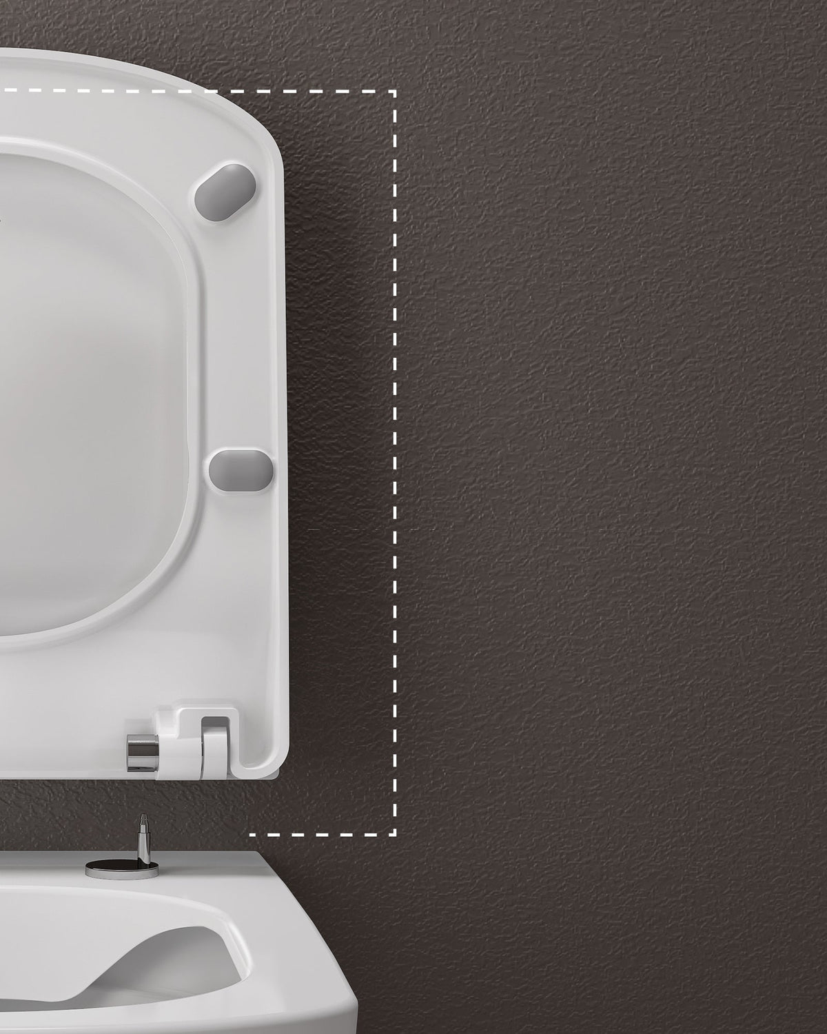 Creavit Elegant Duroplast Yavaş Kapanan Mat Antrasit Klozet Kapağı KC1103.01.0400E