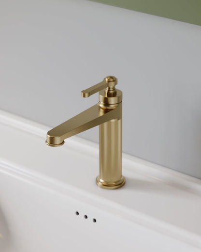 Creavit Lidya Lavabo Armatürü Brush Gold LY1500BG - Görsel 2