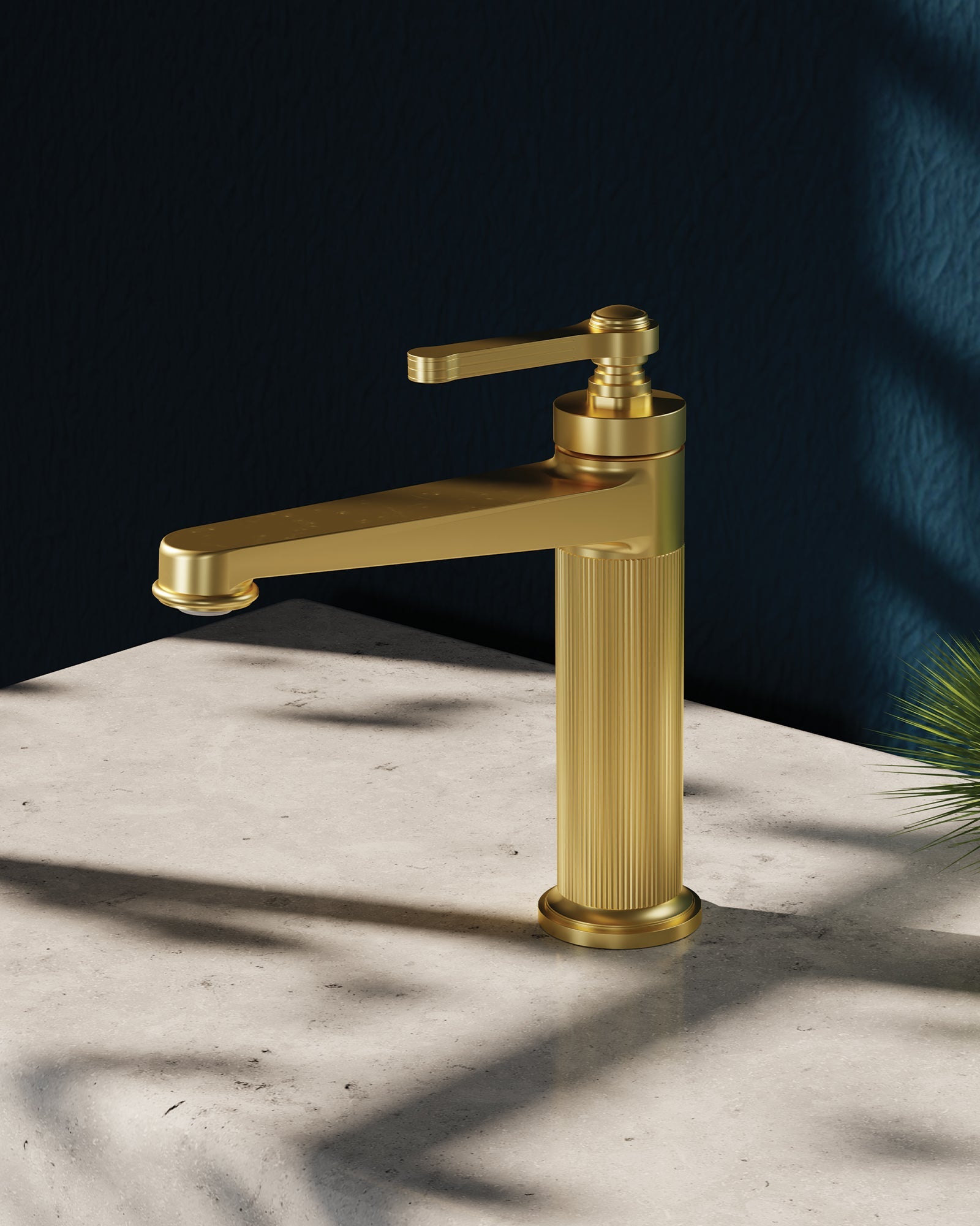 Creavit Lidya Lavabo Armatürü Brush Gold LY1500BG - Görsel 3