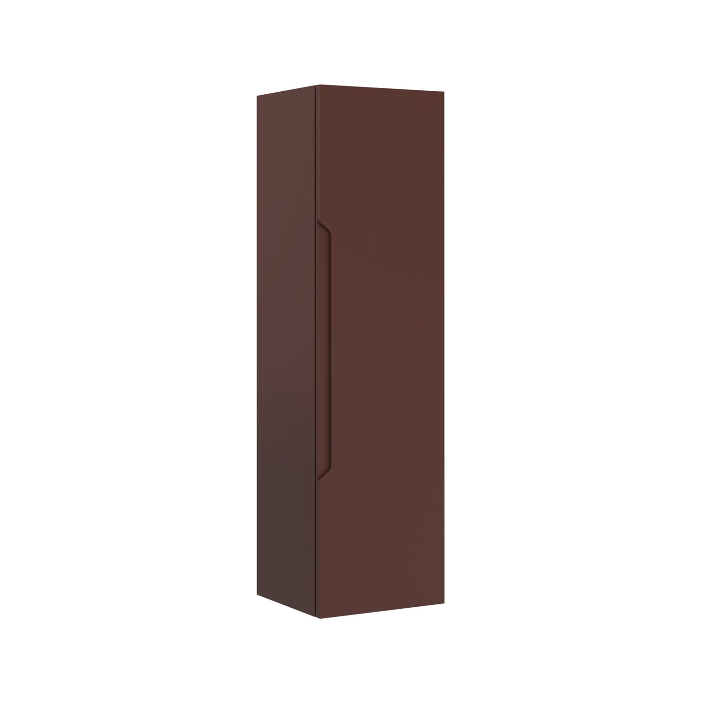 Orka Messina 40 cm Banyo Boy Dolabı | Mat Kırmızı