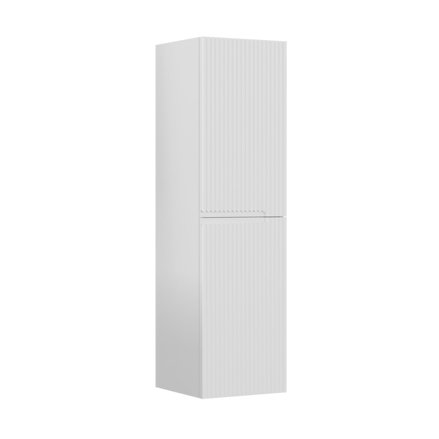 Orka Moonlight 40 cm Banyo Boy Dolabı | Mat Beyaz