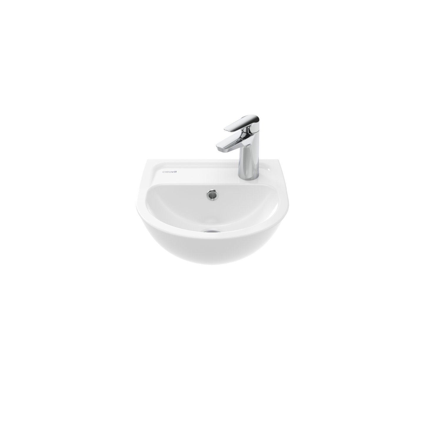 Creavit Oval Lavabo Beyaz 29x35 cm TP135-00CB00E-0000