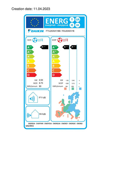 Daikin Emura 18000 BTU/h A+++ İnverter Duvar Tipi Klima Siyah (FTXJ50AB - RXJ50A) - Banyovit