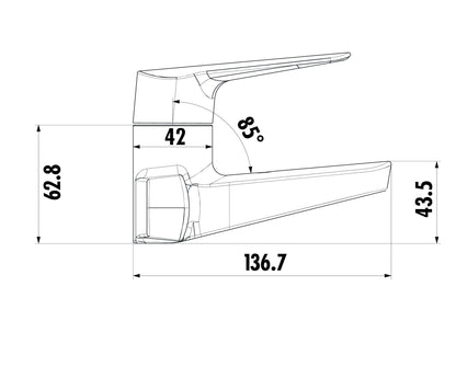 Creavit Bevel Banyo Armatürü Bataryası BV2500