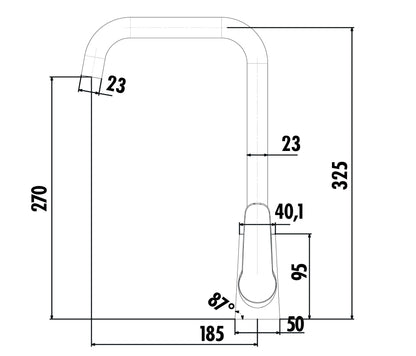 Creavit Bevel Mutfak Armatürü Bataryası BV8500