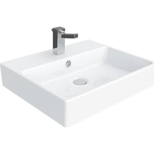 Creavit Next 40x50 cm Setüstü Düz Kare Lavabo NX242