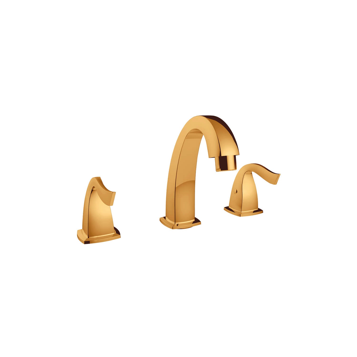 Creavit Giza Lavabo Armatürü Bataryası Gold Altın 3 delikli GZ1503G (Sifonlu)