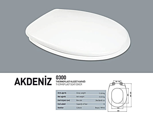 Nkp Akdeniz Thermoplast Klozet Kapağı 0300